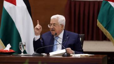Palestinian President Mahmoud Abbas