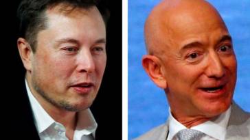 Jeff bezos and elon musk