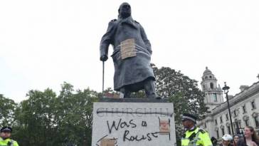 Churchill Statue
