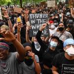 Protest against trump