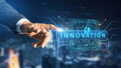 Edivawer smart digital innovation concept with AI and secure networks