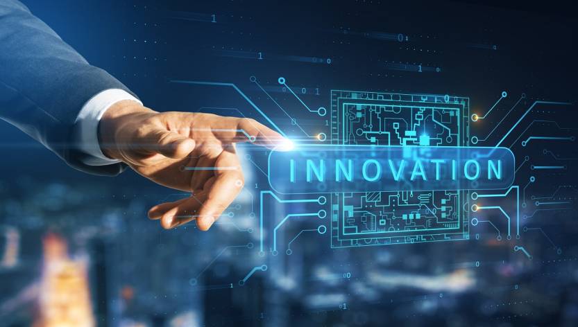 Edivawer smart digital innovation concept with AI and secure networks