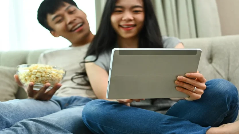 Tabootube platform interface with video content and categories