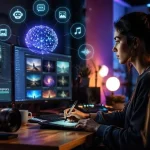 AI visual content creation helping creators turn ideas into images and designs