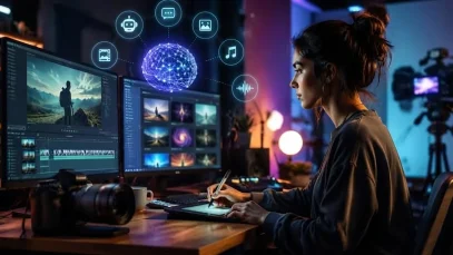 AI visual content creation helping creators turn ideas into images and designs