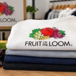 Fruit of the Loom logo on clothing